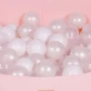 MeowBaby Large Round 35 Inch Round By 11.5 Inch Tall Baby Toddler Foam Ball Pit W/ 200 Full Foam Balls And Zippered Covered, Light Pink, White, Pearl -Kids Toys Store GUEST 001601d5 9a4a 4a5e 9a0b edf5414096f7