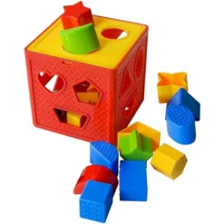 Baby Shape Sorter Toy Blocks - Childrens Blocks Includes 18 Shapes - Color Recognition Shape Toys With Colorful Sorter Cube Box - Play22Usa 14 Baby Shape Sorter Toy Blocks - Childrens Blocks Includes 18 Shapes - Color Recognition Shape Toys With Colorful Sorter Cube Box - Play22Usa -Kids Toys Store GUEST 03cf9d2f 3d0f 4c4c b6ca 426fc193d70d