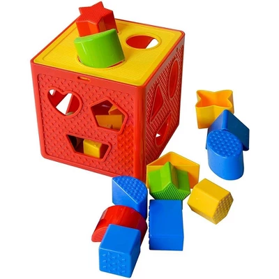 Baby Shape Sorter Toy Blocks - Childrens Blocks Includes 18 Shapes - Color Recognition Shape Toys With Colorful Sorter Cube Box - Play22Usa 8 Baby Shape Sorter Toy Blocks - Childrens Blocks Includes 18 Shapes - Color Recognition Shape Toys With Colorful Sorter Cube Box - Play22Usa - Image 6