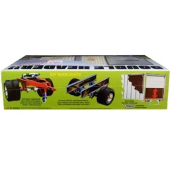 Skill 3 Model Kit Trailmobile Double Header Tandem Van Trailers 1/25 Scale Model By AMT