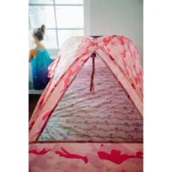 Pacific Play Tents Kids Pink Camo Bed Tent Twin Size -Kids Toys Store GUEST 070a013a e2a8 4df2 a41e 9acf6ece8adf