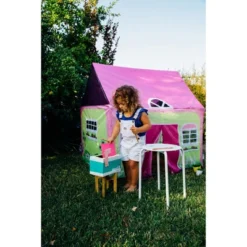 Pacific Play Tents Lil' Cottage House Kids Play Tent 50" X 40" -Kids Toys Store GUEST 07950597 9ace 4c4b b153 6c1dacb489ba