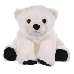Wild Republic Cuddlekins Polar Bear Cub Stuffed Animal, 12 Inches