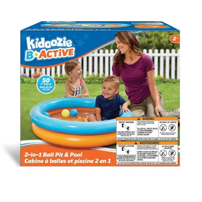 Kidoozie B-Active Splash N Play Ball Pit, 34" Pool, 50 Balls, Suitable For Ages 2 Years And Up 9 Kidoozie B-Active Splash N Play Ball Pit, 34" Pool, 50 Balls, Suitable For Ages 2 Years And Up - Image 7