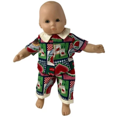 Doll Clothes Superstore Watermelon Print Shorts And Shirt For Twin Baby Dolls 4 Doll Clothes Superstore Watermelon Print Shorts And Shirt For Twin Baby Dolls - Image 2