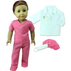 Sophia’s Doll Doctor Scrubs And Lab Coat Set For 18" Dolls -Kids Toys Store GUEST 2178b168 dade 42f9 b9b1 283d46f804b2