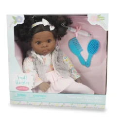 Madame Alexander 18" Small Wonders Sweet & Happy Baby Beauty Time- Gray Vest -Kids Toys Store GUEST 22dda0dd b68b 4e79 a206 18f0dbff8385