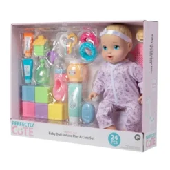 Perfectly Cute 24pc Baby Doll Deluxe Play And Care Set - Blonde Hair 7 Perfectly Cute 24pc Baby Doll Deluxe Play And Care Set - Blonde Hair -Kids Toys Store GUEST 23ecd6c5 783d 45b0 826c 45ed52470f08