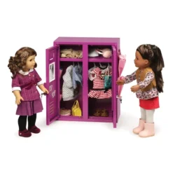 School Style Double Doll Locker - Purple -Kids Toys Store GUEST 248a22c2 62e4 4d83 82fb a3c53551fedd