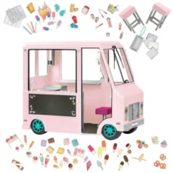 Our Generation Sweet Stop Ice Cream Truck - Pink -Kids Toys Store GUEST 271bce37 385a 4b7a a4ad 977b700ddb72