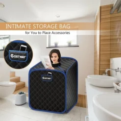 Costway Portable 2L Steam Sauna Spa Tent With Chair Grey/Black/Coffee -Kids Toys Store GUEST 2d0c61f1 abd1 4e59 8685 63421e1f795c