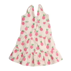 Sophia’s Pineapple Print Maxi Dress For 18" Dolls, Ivory
