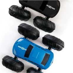 Sharper Image RC Race Car Flip Stunt Rally Vehicle - Blue -Kids Toys Store GUEST 3702c593 8203 47fe 88a3 0bd30195248a