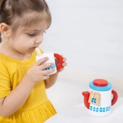 Melissa & Doug 22-Piece Steep And Serve Wooden Tea Set - Play Food And Kitchen Accessories -Kids Toys Store GUEST 3afd77df e9a7 4b36 ab7e ca8e4fb67cc4