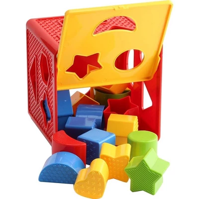 Baby Shape Sorter Toy Blocks - Childrens Blocks Includes 18 Shapes - Color Recognition Shape Toys With Colorful Sorter Cube Box - Play22Usa 7 Baby Shape Sorter Toy Blocks - Childrens Blocks Includes 18 Shapes - Color Recognition Shape Toys With Colorful Sorter Cube Box - Play22Usa - Image 5