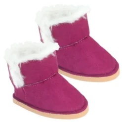 Sophia’s Set Of 2 Mini Ewe Boots For 18” Dolls, Raspberry And Gray -Kids Toys Store GUEST 4114b2ff b150 4b56 a333 fb0b5b641b58