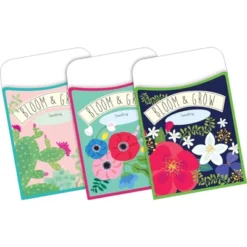 3pk 30ea Bohemian Garden Peel & Stick Library Pockets - Barker Creek -Kids Toys Store GUEST 44a9dabb 14bb 4acd 9f24 ce1d0e8ff797