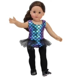 Sophia’s Jazz Leotard Costume And Tap Shoes For 18'' Dolls, Black -Kids Toys Store GUEST 48ea59c7 dad2 4b2c 8607 efb25b52a806