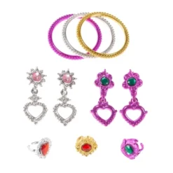 Toy Time Kids' Princess Dress-Up Accessory Set - 4 Pairs Of Shoes, 3 Bracelets, 3 Rings, And 2 Pairs Of Earrings -Kids Toys Store GUEST 492e2025 d829 434b adc2 af5ae1fa4f1f