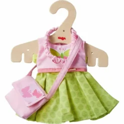 HABA Butterfly Dress Set - 4 Piece Outfit For 12" HABA Soft Dolls