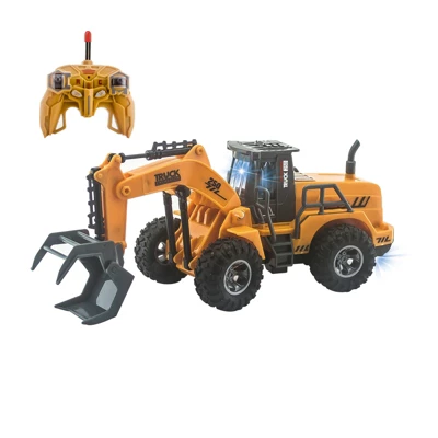 Link 1:30 RC Loader Construction Vehicle Radio Control Truck Toy With 5 Channels | Yellow 4 Link 1:30 RC Loader Construction Vehicle Radio Control Truck Toy With 5 Channels | Yellow - Image 2