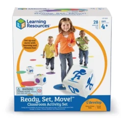 Learning Resources Ready, Set, Move! Classroom Activity Set, 28 Piece Set, Ages 4+ -Kids Toys Store GUEST 4d9f7c70 9118 4816 a501 3309ba6c2022
