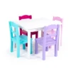 5pc Forever Kids' Wood Table And 4 Chair Set White - Humble Crew -Kids Toys Store GUEST 4e6a8900 32b3 49eb b641 017088915edc