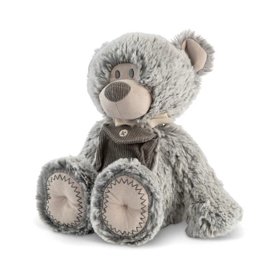 DEMDACO Gray Pocket Prayer Bear 11" 4 DEMDACO Gray Pocket Prayer Bear 11" - Image 2