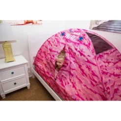 Pacific Play Tents Kids Pink Camo Bed Tent Twin Size -Kids Toys Store GUEST 51432299 b8da 4243 b6c0 1a84f6164dff