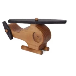 Remley Kids Wooden Toy Helicopter