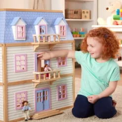 Melissa & Doug Multi-Level Dollhouse -Kids Toys Store GUEST 515edbf5 040e 44d6 ab17 6c3fc5366d1f