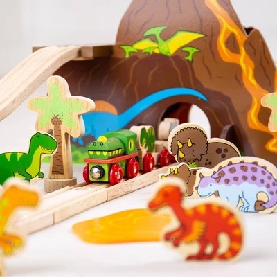 Bigjigs Dinosaur Train Set 5 Bigjigs Dinosaur Train Set - Image 3