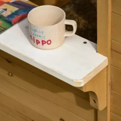 Outsunny Outdoor Playhouse For Kids Wooden Cottage With Working Doors Windows & Mailbox, Pretend Play House For Age 3-6 Years -Kids Toys Store GUEST 5366972f ac09 44d8 a163 4532aa4a507b