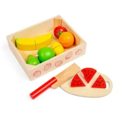 Bigjigs Toys Cutting Fruit Crate Wooden Role Play Toy Set Of 18 -Kids Toys Store GUEST 5b1aeccf 8c0e 487d b818 e49aa33b7eda