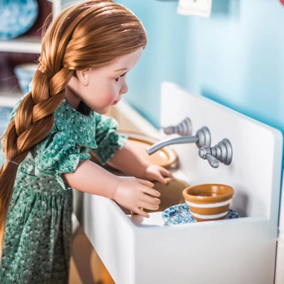 The Queen's Treasures 18" Doll Furniture Farmhouse Sink Fits American Girl 9 The Queen's Treasures 18" Doll Furniture Farmhouse Sink Fits American Girl - Image 7