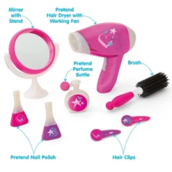 Kidoozie Glamour Girls Styling Set - Pretend Play Hair And Cosmetics Set For Children Ages 3 And Above -Kids Toys Store GUEST 5d37a6ec 9028 474e 9118 5dd7818109e2