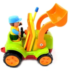 Link 4" Cartoon RC Construction Truck Remote Control Toy Plays Music And Honks - Green -Kids Toys Store GUEST 5d46e1f8 7542 4bc2 b1c4 6bfb5eb421d2