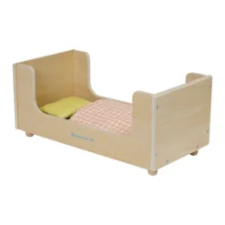 Manhattan Toy Night Night Wooden Play Sleigh Bed With Pillow And Blanket For Dolls And Stuffed Animals -Kids Toys Store GUEST 5dfdcd47 4843 4e36 8951 9e716bb4d2b4