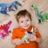 BUILD ME Stuffed Animal Set Of 4 - 12" Soft Dinosaur Plush Toys For Boys And Girls -Kids Toys Store GUEST 5f7ef1d2 0905 4702 bff5 8694eb908b09