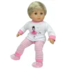 Sophia’s Ballerina Design Pajama & Slipper Set For 15” Baby Dolls, Light Pink/White -Kids Toys Store GUEST 61e6e6eb b999 43de b5f4 f3bff6fc419b