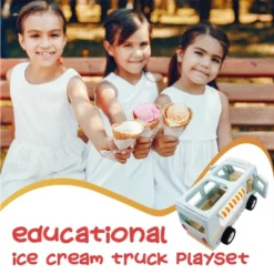 Leo & Friends Wooden Ice Cream Van -Kids Toys Store GUEST 705f6210 d8ff 49a7 bb25 d284b4c31f08