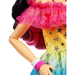 Barbie 28" Large Doll With Black Hair And Rainbow Dress 9 Barbie 28" Large Doll With Black Hair And Rainbow Dress -Kids Toys Store GUEST 72e24f15 ab58 4f14 a267 7cc3390f60d7