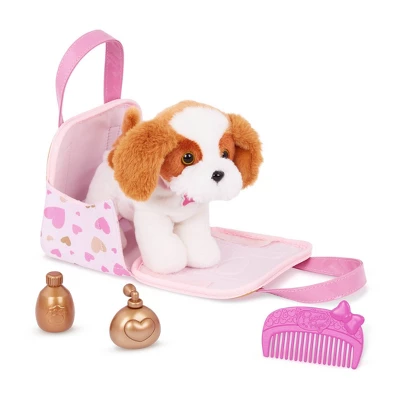 Pucci Pups Heart Tote Bag With Shih Tzu Stuffed Animal 6 Pucci Pups Heart Tote Bag With Shih Tzu Stuffed Animal - Image 4