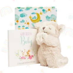 Tickle & Main Baby Praying Musical Lamb And Prayer Book Gift Set In Keepsake Box, Baptism Gifts For Girls & Boys -Kids Toys Store GUEST 7e277764 f23b 4976 9d80 f37589496822