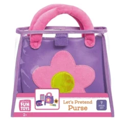 Nothing But Fun Toys Let's Pretend Play Purse Playset