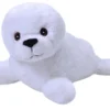 Wild Republic Ecokins Harp Seal Pup Stuffed Animal, 12 Inches