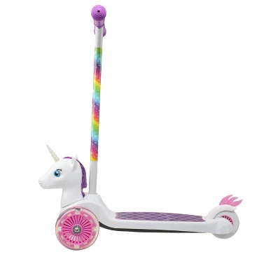 Voyager Unicorn 3D Kids Scooter With 3 Wheels Tilt And Turn 4 Voyager Unicorn 3D Kids Scooter With 3 Wheels Tilt And Turn - Image 2