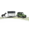 Bruder Land Rover Defender Station Wagon With Horse Trailer And 1 Horse -Kids Toys Store GUEST 86e780b8 381e 4e53 9574 e9d3db154e86