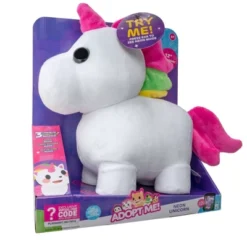 Adopt Me! Light-Up Neon Unicorn 12" Plush Toy -Kids Toys Store GUEST 86eb7900 e6b0 4cc2 928b 1dff25e667f4