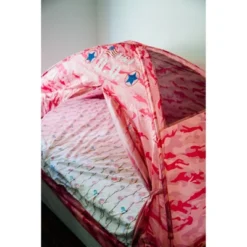 Pacific Play Tents Kids Pink Camo Bed Tent Twin Size -Kids Toys Store GUEST 871de6a6 bb83 4dae a896 869c833a3ea7